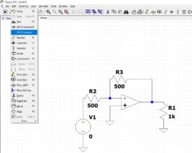 Simulation of Ideal Operational Amplifier using LTspice. - Circuit ...