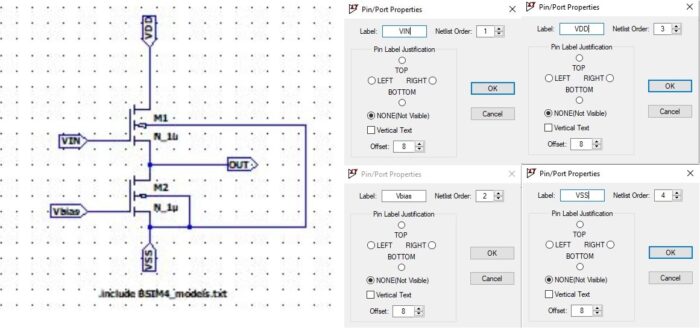 Common Drain Amplifier Circuit simulation using LTSpice - Circuit Generator