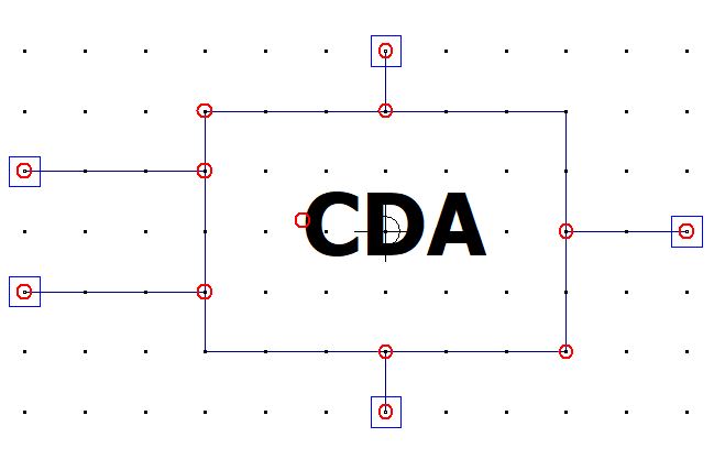 Common Drain Amplifier Symbol