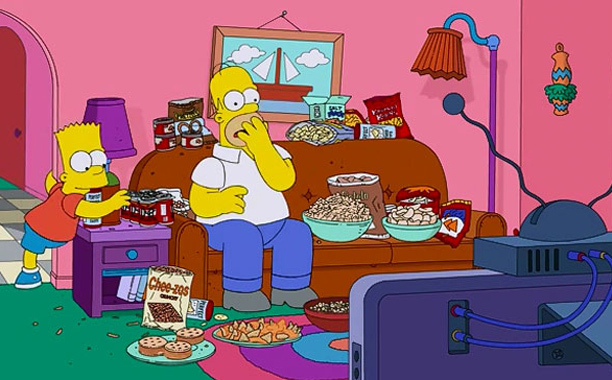 Homer Couch Potato