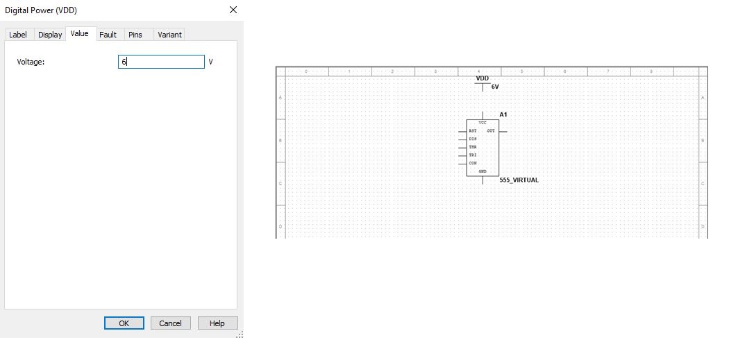 Frequency Generator circuit NI multisim