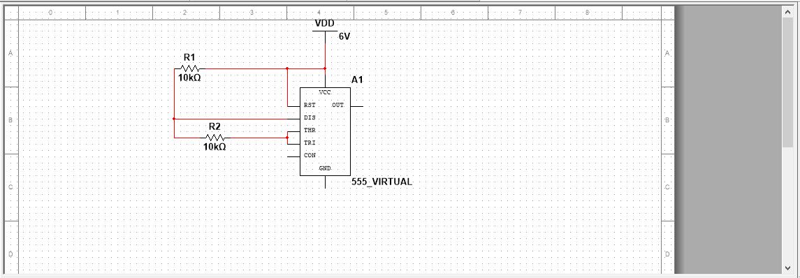 Frequency variation circuit using 555 timer
