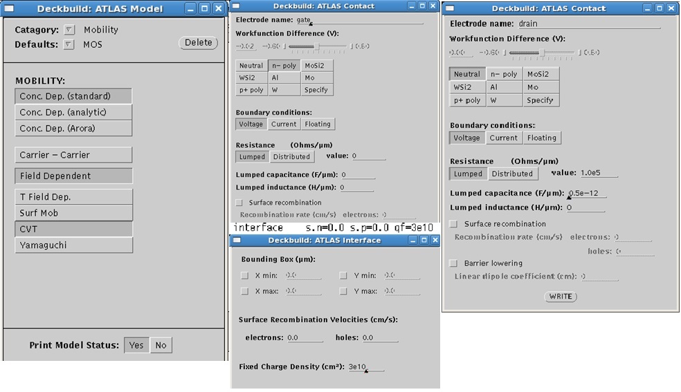 Silvaco tutorial on NMOS transient simulation 