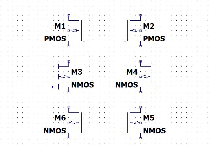 Operational amplifier using LTspice